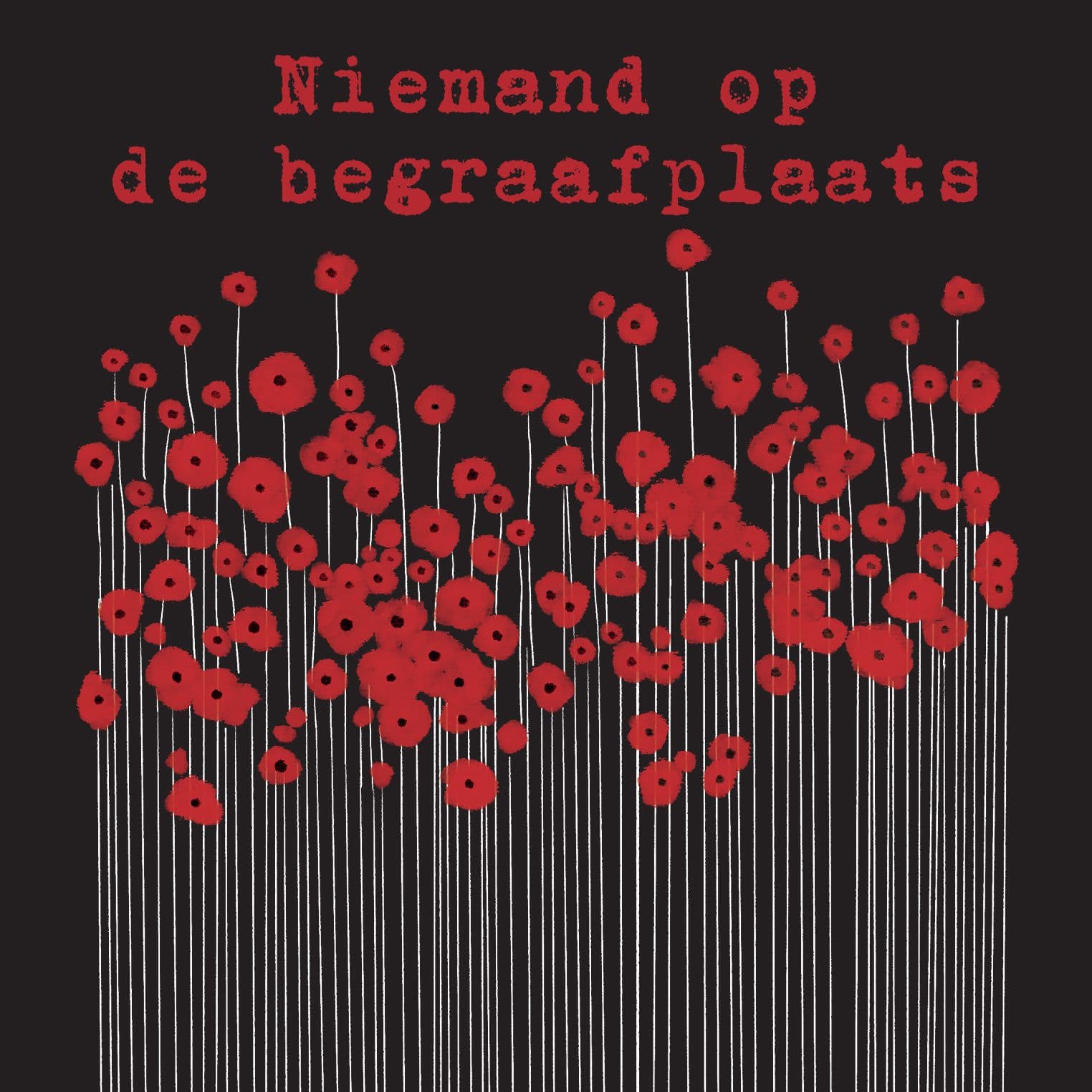 vierkant niemand op de begraafplaats