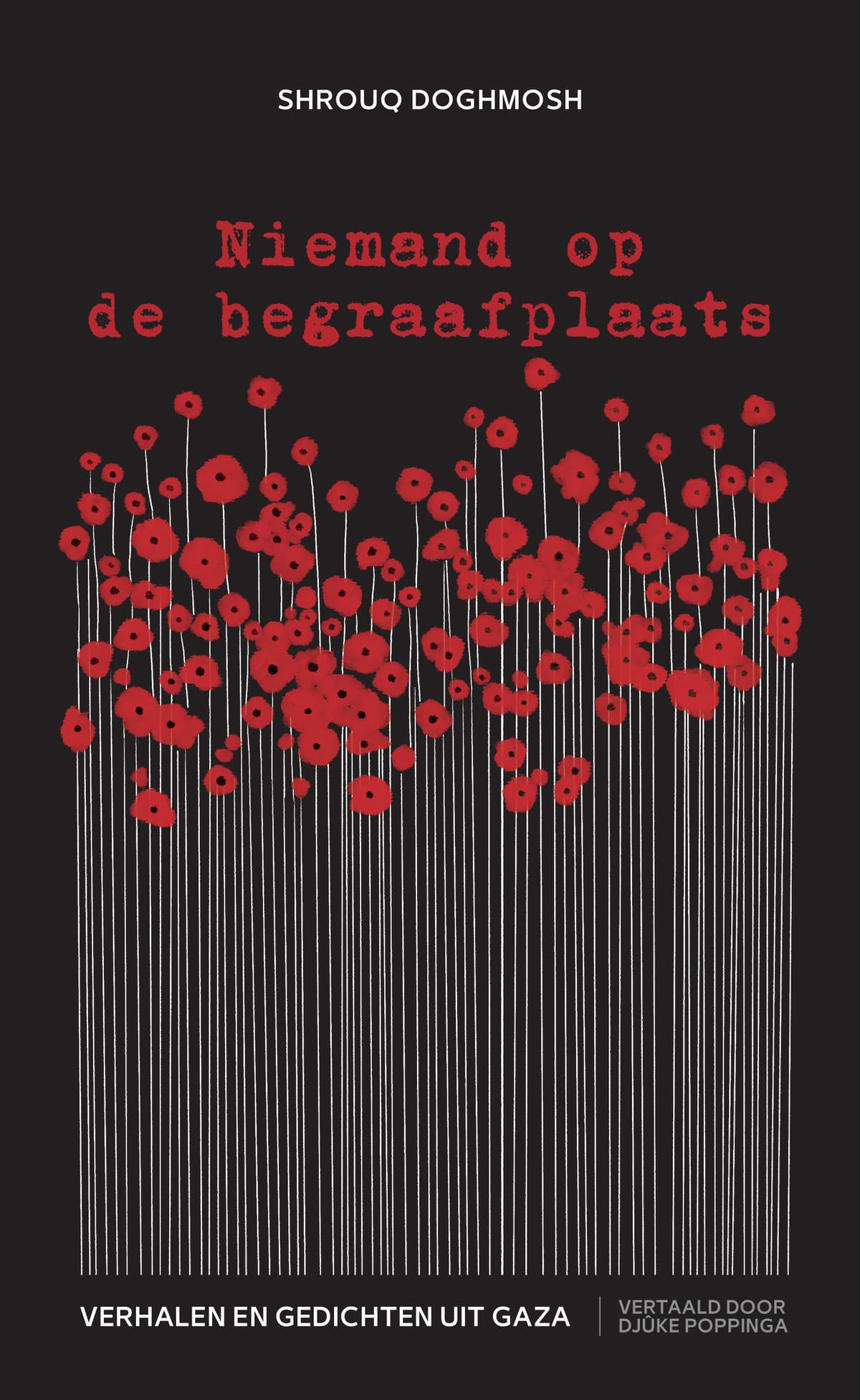 niemand op de begraafplaats